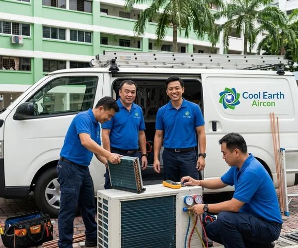 Cool Earth Aircon team