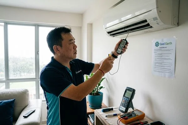 Aircon Not Cold work example 1