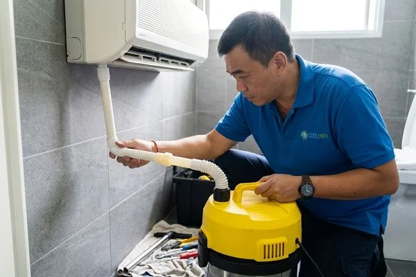 Aircon Leaking Water work example 2